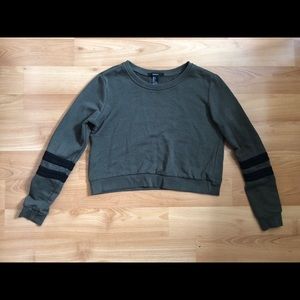 Forever 21 Cropped Long Sleeve